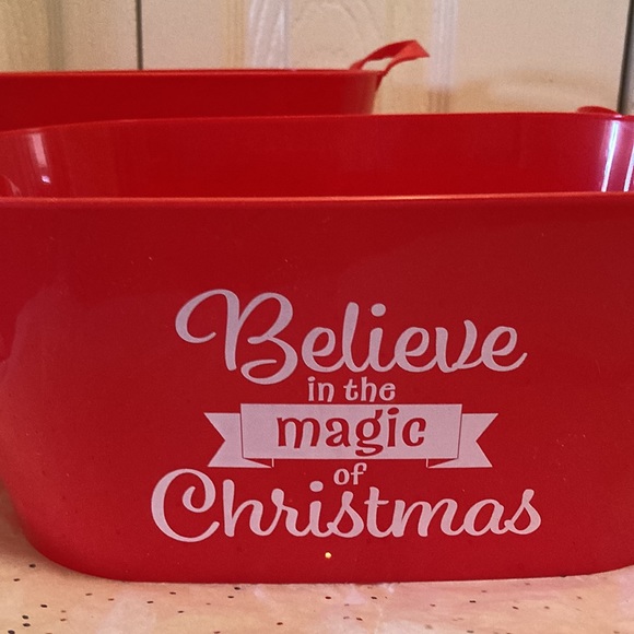 Bundle of three Christmas tubs - Picture 5 of 7